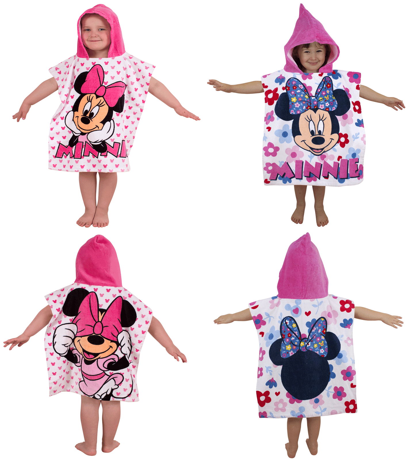 disney hooded poncho towel