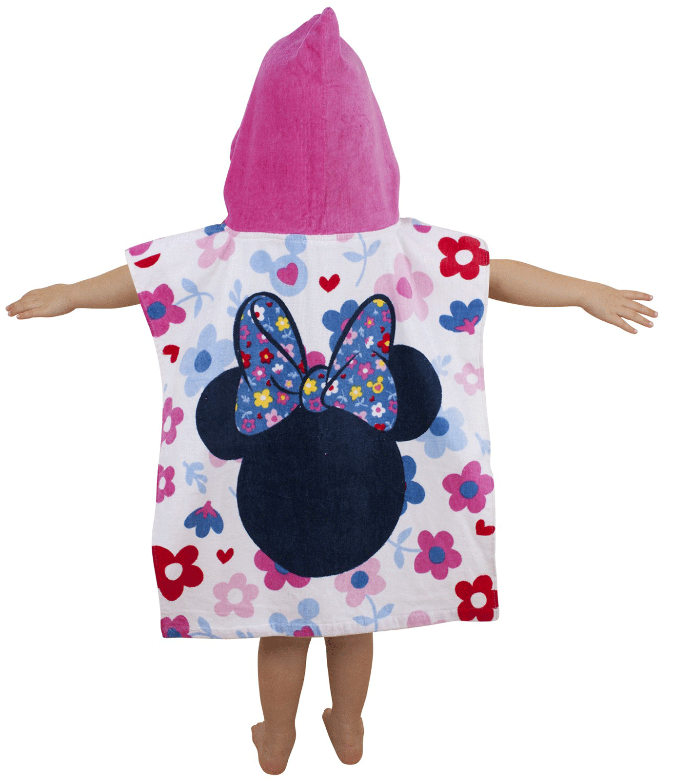 disney hooded poncho towel
