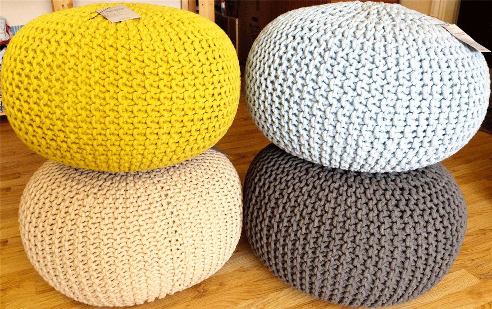 large-stylish-modern-foot-stool-pouffe-seat-knitted-cotton-choice-of