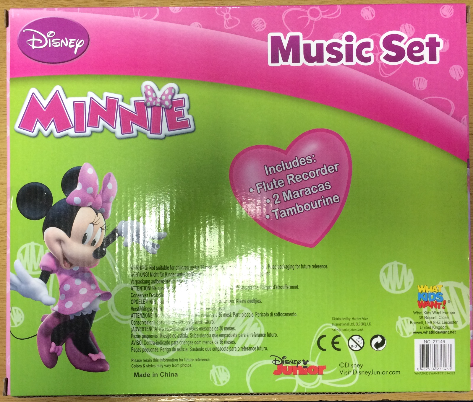 minnie mouse music set