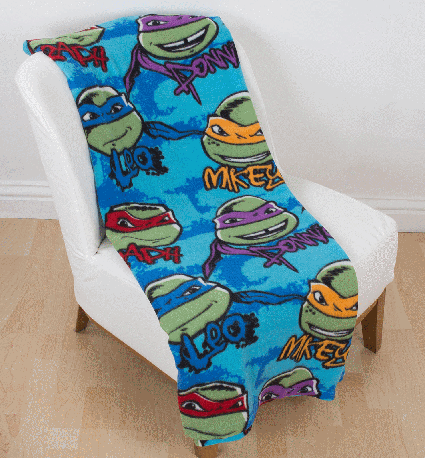 TEENAGE MUTANT NINJA TURTLES URBAN FLEECE BLANKET KIDS BOYS COMICS