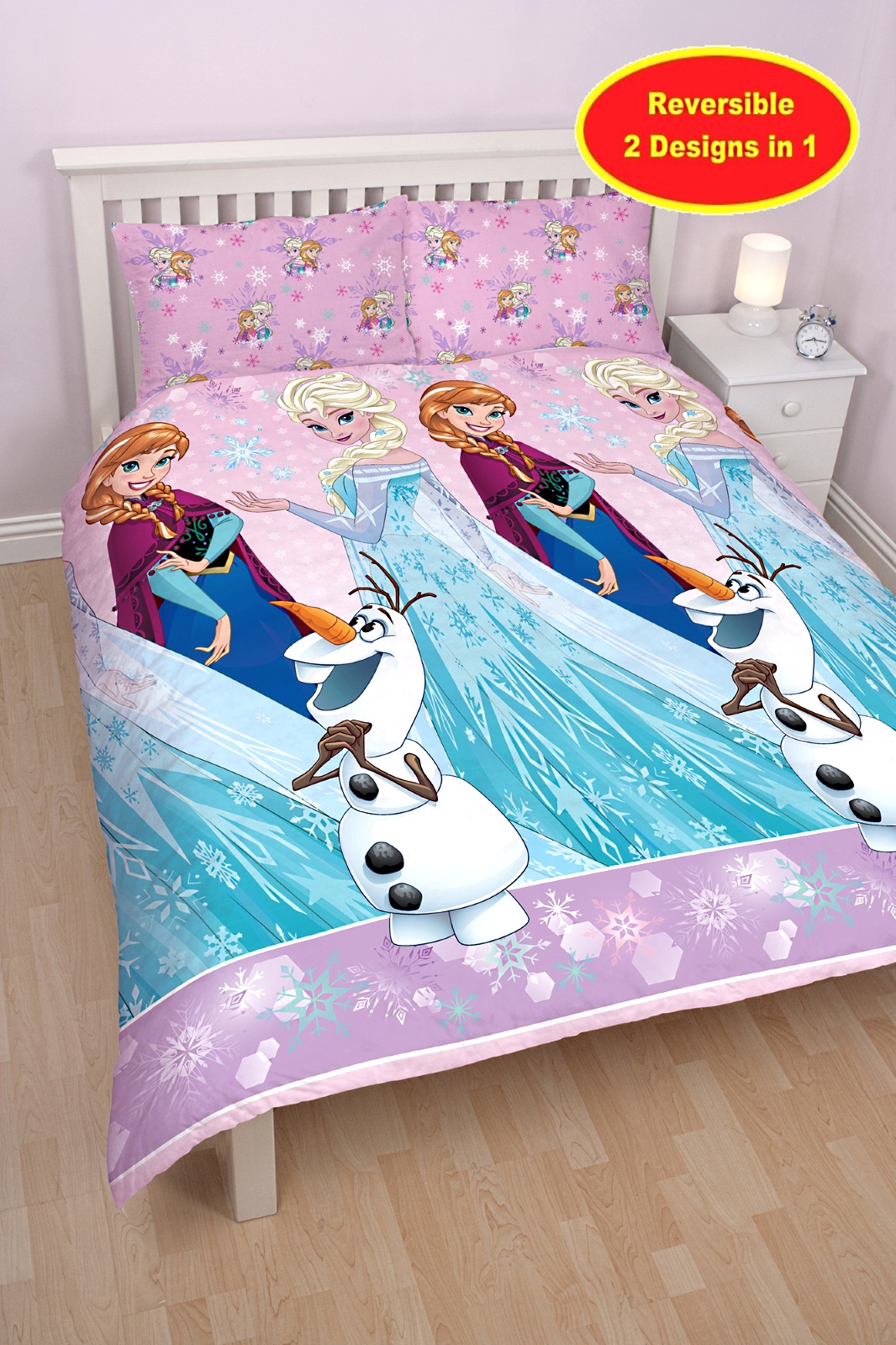 disney frozen magic reversible duvet quilt cover bedding set ebay disney frozen magic reversible duvet quilt cover bedding set ebay