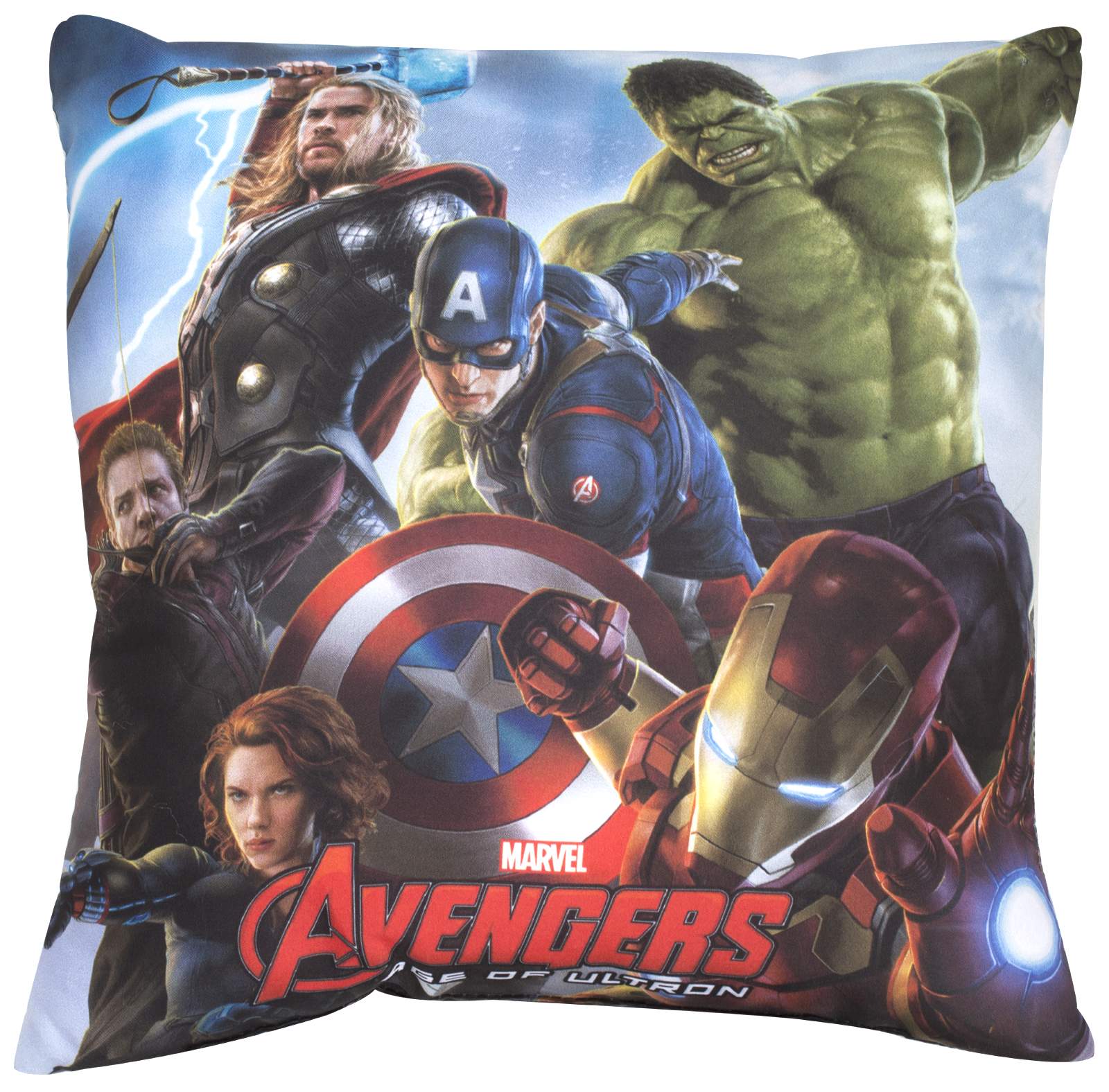 MARVEL AVENGERS ACCESSORIES BEDDING SINGLE DOUBLE FLEECE CUSHION