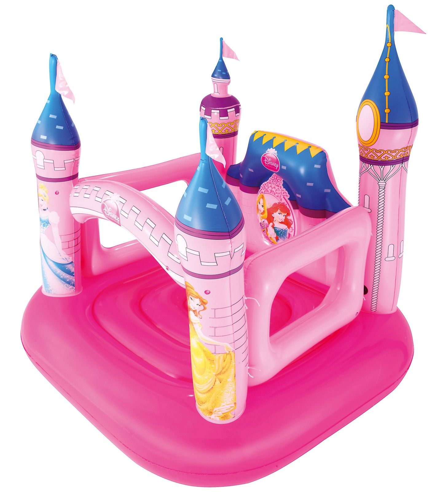 disney princess inflatable magic castle bed