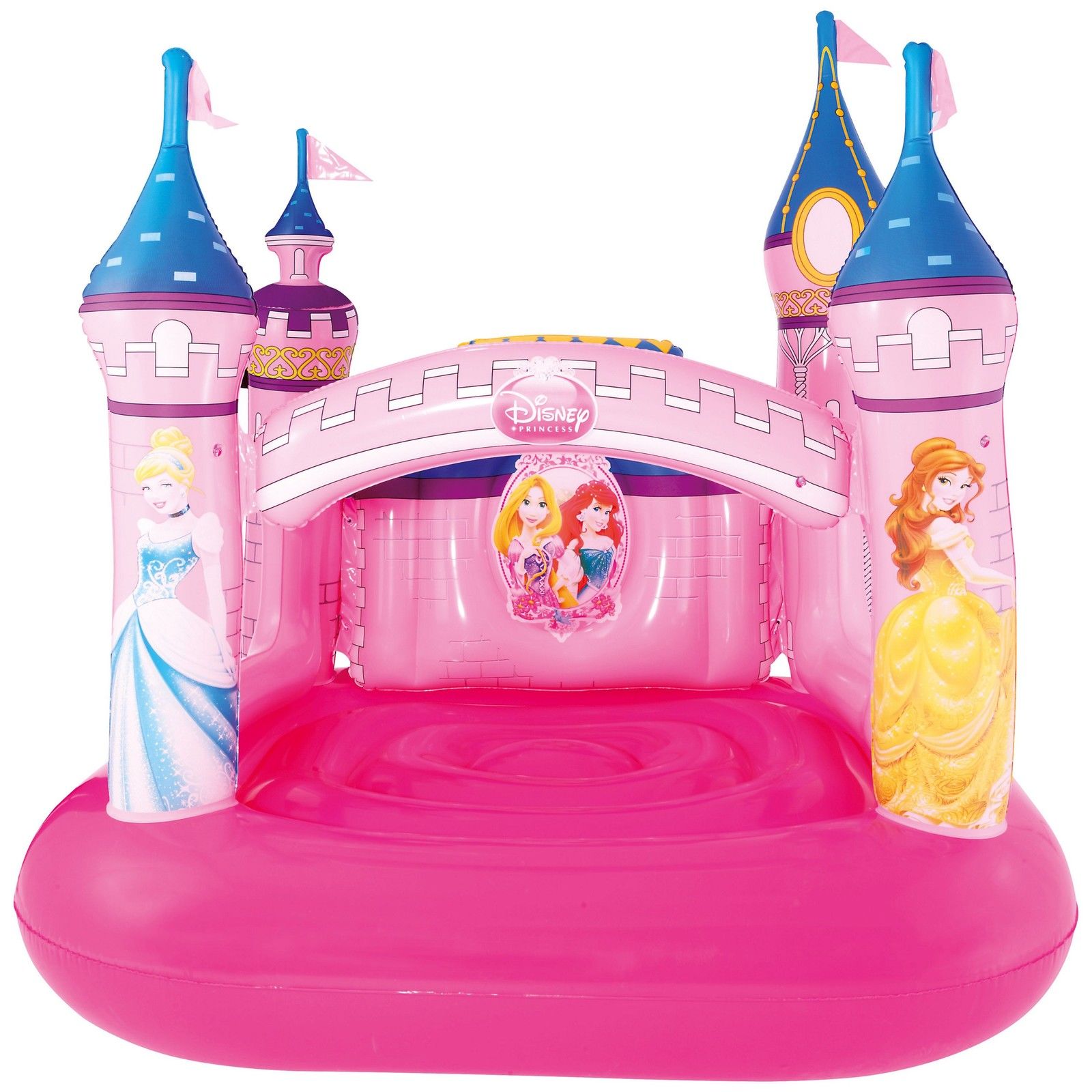 disney princess inflatable magic castle bed