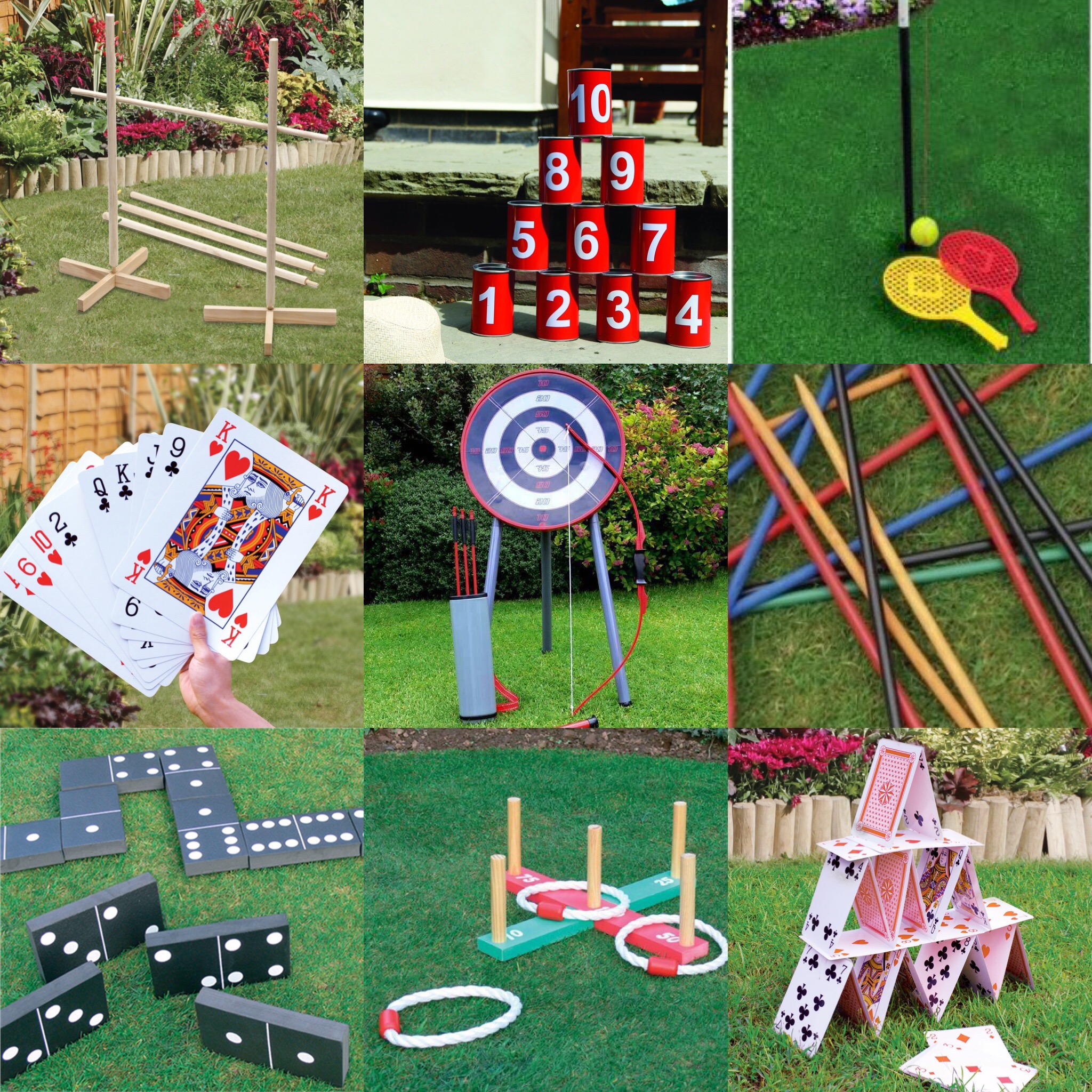 NEW KINGFISHER GARDEN OUTDOOR GAMES KIDS BOYS GIRLS ADULTS FAMILY FUN 