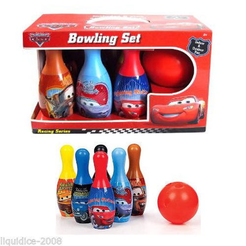 disney cars bowling set