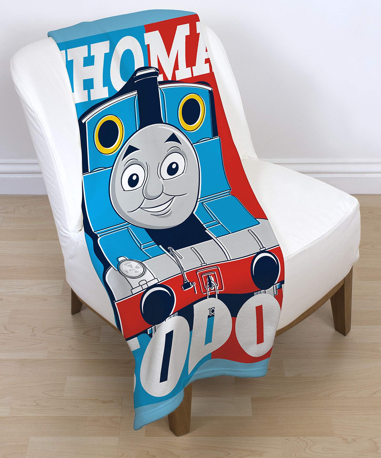 THOMAS THE TANK ENGINE ADVENTURE PANEL FLEECE BLANKET KIDS CHARACTER ...